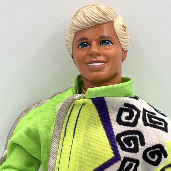 Vintage 1991 Barbie Ski Fun Ken Snowboarding Boy Doll & Other lot of 2 Mattel - Picture 10 of 16